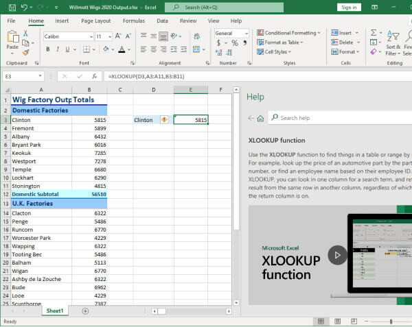 Nâng cấp các hàm trong Excel