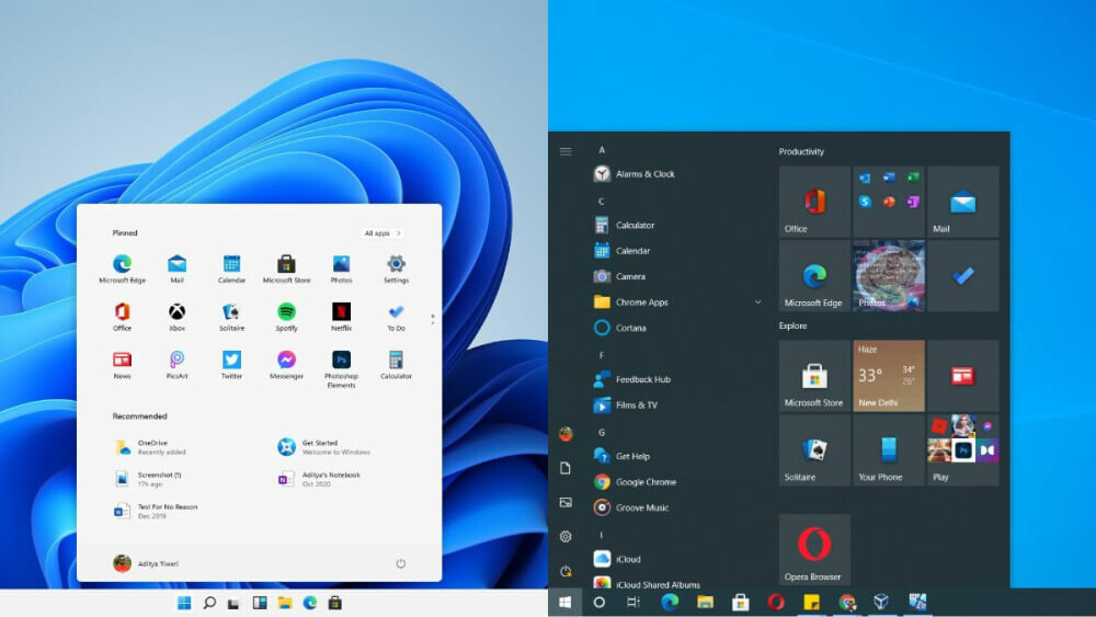 Windows 10 và Windows 11